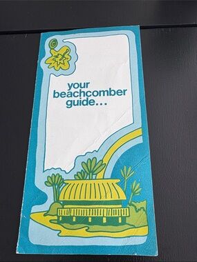 Beachcomber Guide Pocket Booklet - Teal & Yellow